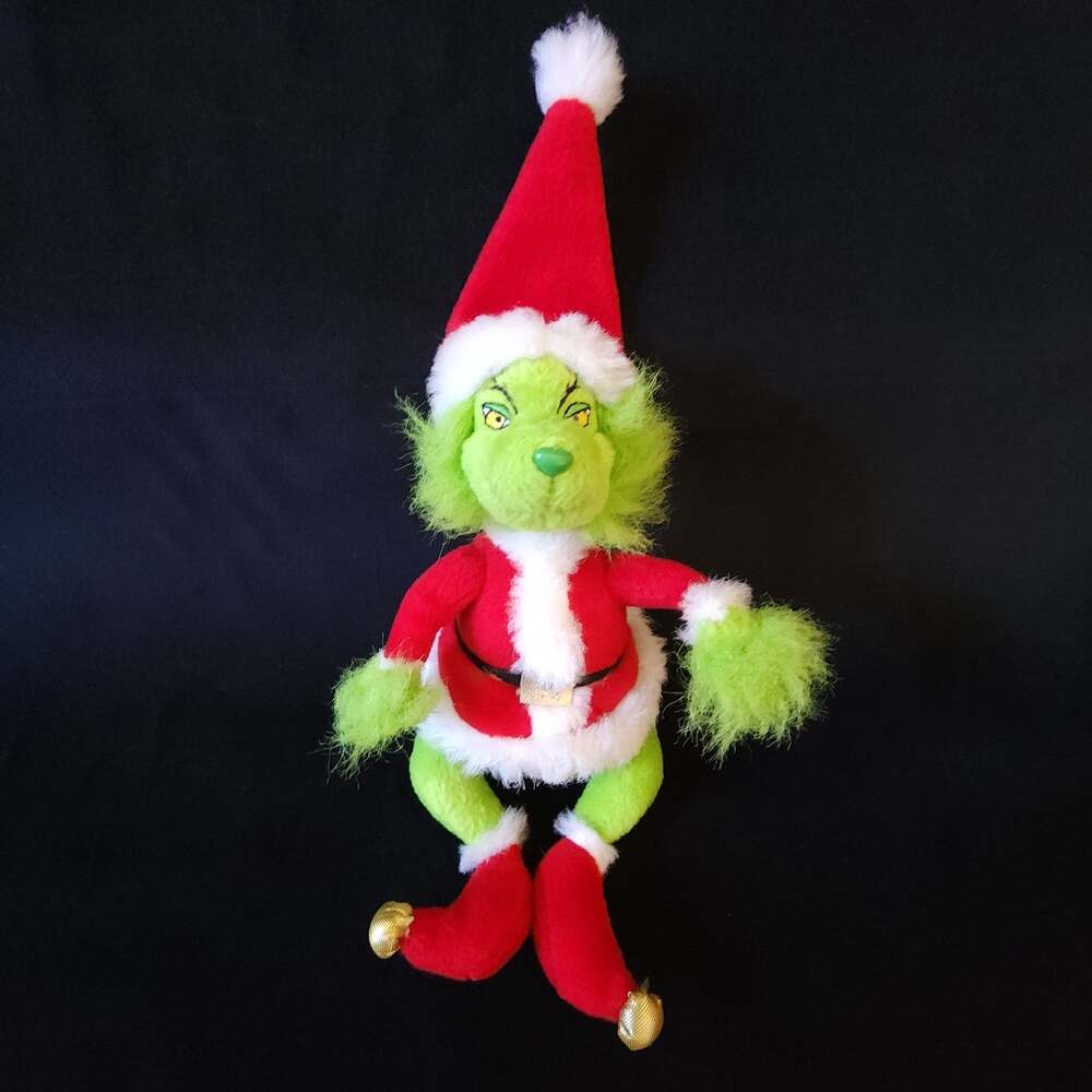 Vintage Dr Seuss How The Grinch Who Stole Christmas Plush 8" Beverly Hills 2000s